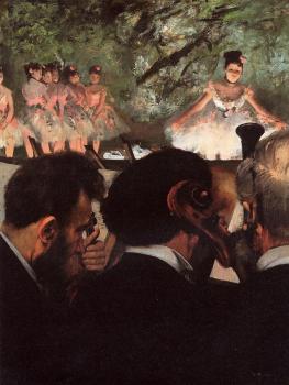 Edgar Degas : Musicians in the Orchestra